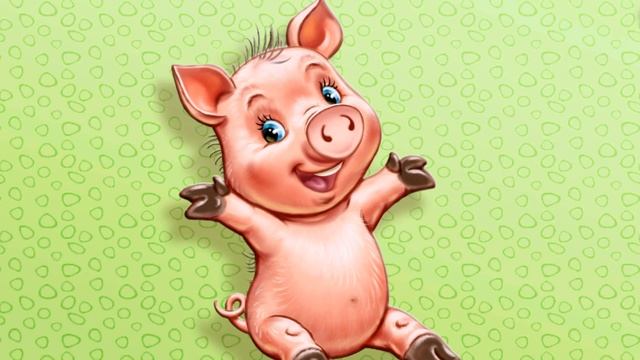 Обучающий мультик для самых маленьких детей на русском. Животные в деревне. Учимся вместе!