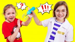 Девочка Беби Бон у стоматолога — Игры в доктора — Смешные видео для девочек