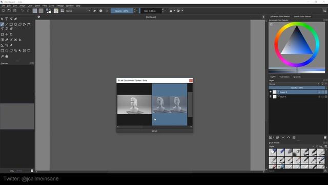 Krita Tutorial 4.1+: Last Document and Touch Dockers смотреть онлайн