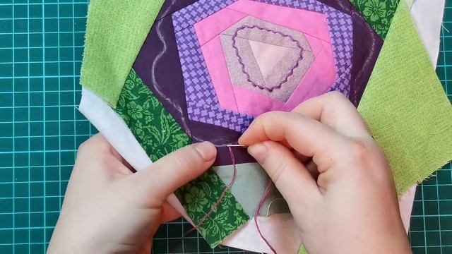 Прихватка из лоскутов. Лоскутное шитье. DIY.