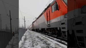 Двухэтажный поезд Мурманск - Санкт Петербург