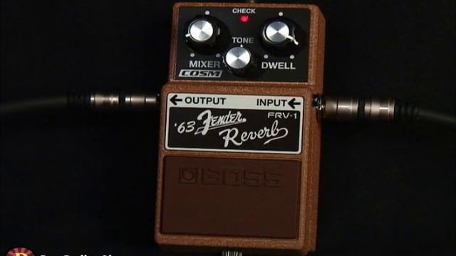 Boss FRV-1 Fender Reverb смотреть онлайн