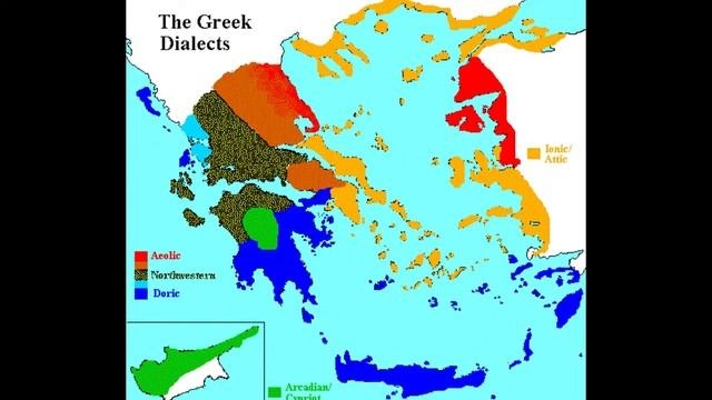 Древнегреческий язык, обзор: история, фонетика