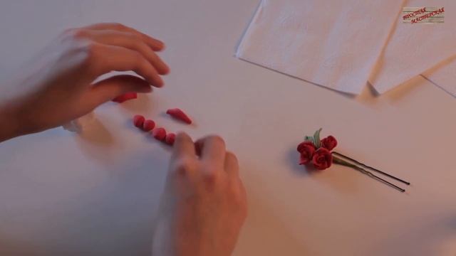 Украшение своими руками. Diy #полимернаяглина #заколкасвоимируками #мастеркласс