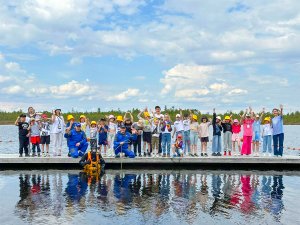 Водолазные работы - Окуневские зори