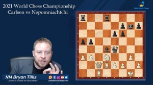 2021 FIDE World Chess Championship: Game 6, Carlsen vs Nepomniachtchi