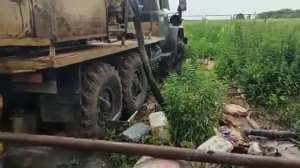 Прокачка скважины методом эрлифта