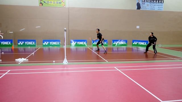 Doubles Rotation Drill Badminton Practice with Coach Kowi Chandra English with Indonesian Subtitle смотреть онлайн