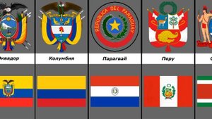 Гербы стран Америки