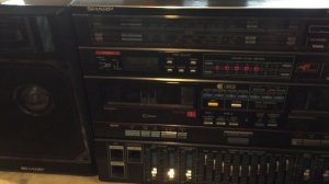 Sharp HK-9000 .  Звучание после установки ФИ на 62 гц