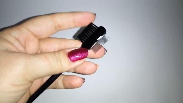 Расческа для ресниц с металлическими зубцами смотреть онлайн