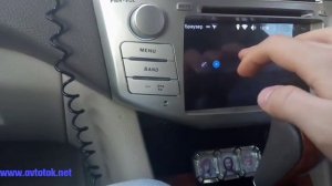 Обзор на штатную магнитолу установленную в Toyota Harrier