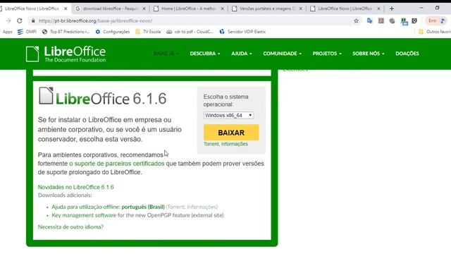 VT01 Instalando o LibreOffice Portable смотреть онлайн