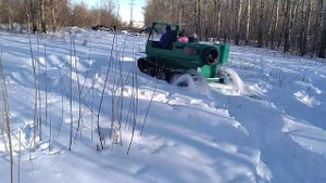 Обзор вездеход на гусеницах своими руками ( Мечта) покатушки