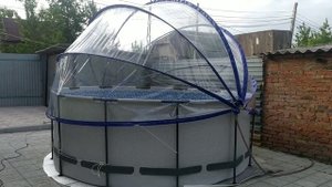 КУПОЛ ДЛЯ БАССЕЙНА ПРОИЗВОДСТВА ЛЕТОТЕНТ