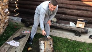 Тестирование тяпки для мяса. Это должно быть у каждого! Мастерская «Династия Knife»