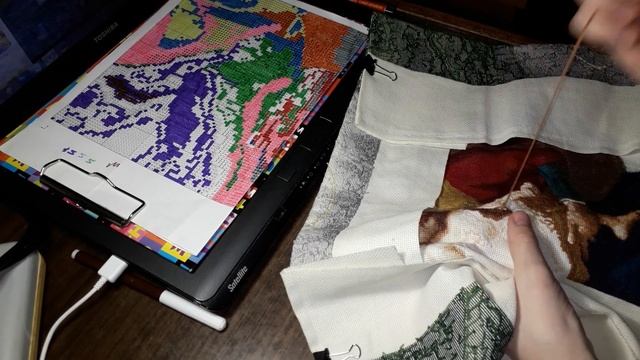 106. Отвечаю на ваши вопросы/ Сикстинсаая Мадонна/ Вышивка крестиком на руках смотреть онлайн