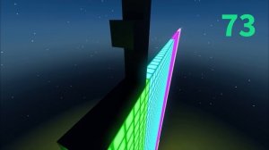 Building NumberBlock 1 to 100 But Glowing in Minecraft NUMBERBLOCKS