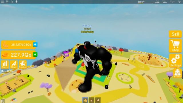 ВЕНОМ ПРОТИВ НУБИКОВ! ВЕНОМ КАЧОК ВСЕХ УБИВАЕТ НА СЕРВЕРЕ НУБИКОВ! Симулятор Качка | Roblox смотреть онлайн