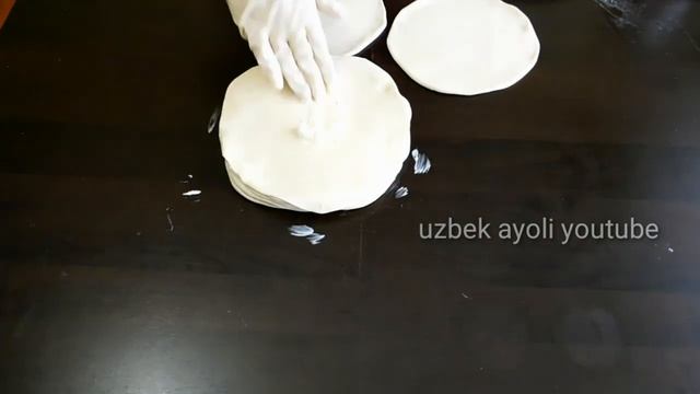 ЭТО САМСА ВАС ТОЧНО ПОКОРИТ/слоеная самса/кат кат сомса тайёрлаш/somsa turlari/ UZBEK AYOLI