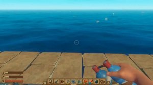 Raft Survival 18: Protect the collection net, expand the raft