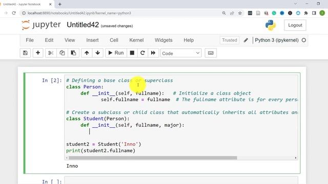 Python Tutorial - Inheritance in Class/Python for Beginners