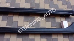 Накладки на пороги Mitsubishi Lanсer 10