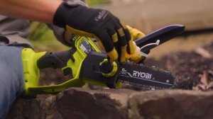 RYOBI 18V ONE+ HP™ Brushless Pruning Saw (R18XPCS10) in action