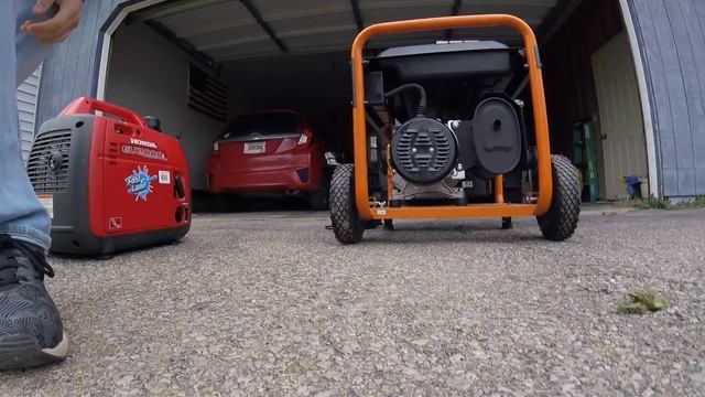Honda EU2000 vs Generac 5500