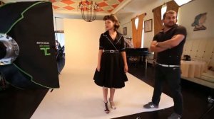 Съёмки фотосессии певицы Лои