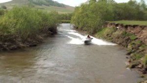 Джет багги.   Река Кача