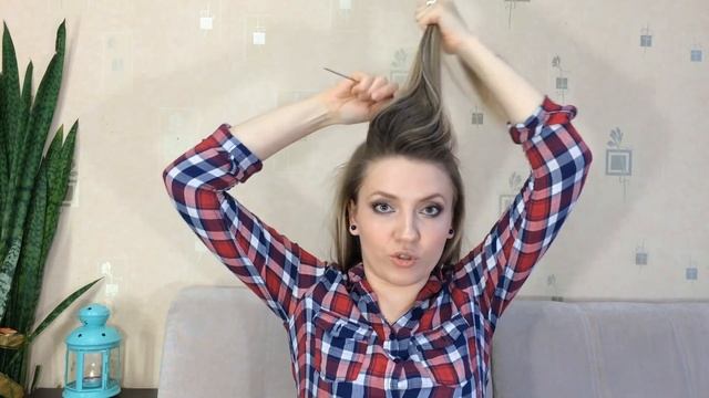 Прическа на каждый день.Повседневная прическа 2. смотреть онлайн