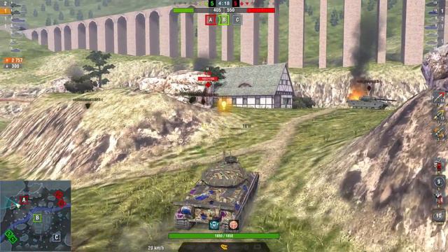 TVP T 5051 - WoT Blitz UZ Gaming смотреть онлайн