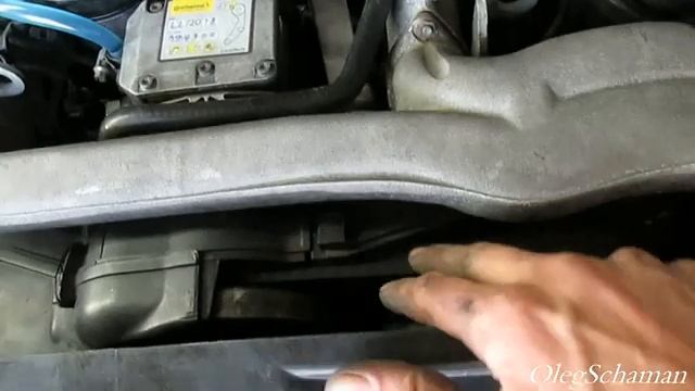 Как снять впускной коллектор Audi A6C5 2.5 TDI V6 смотреть онлайн