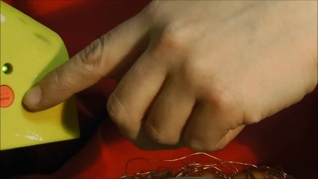 Новогодний подсвечник в технике путаной проволоки. Мастер-класс