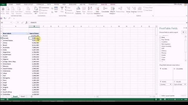 Using Pivot Tables to transform Large data into Beautiful Summaries (Beginner Pivot table Tutorial)