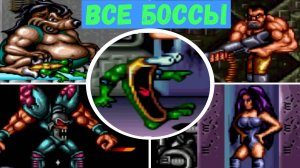 Battletoads & Double Dragon (SEGA) Все боссы.