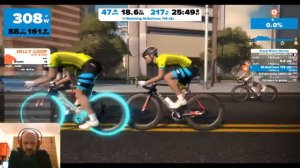 Zwift индивидуальная гонка на время 32 км