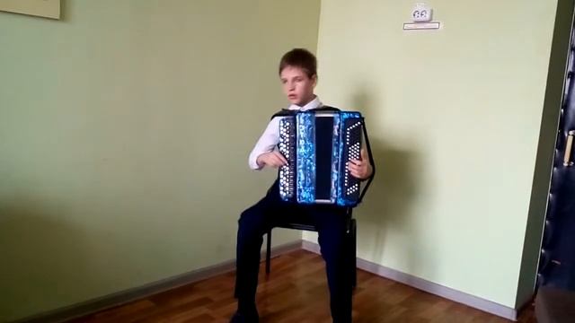 Р.н.п. обр. Аз. Иванова "Я на горку шла". Исполняет Сантос Майорга Радмир, 8 лет смотреть онлайн