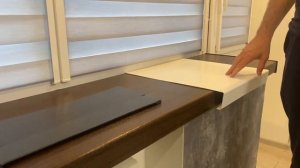 Замена подоконника без вытекающих из этого последствий. Ремонтная накладка подоконника.