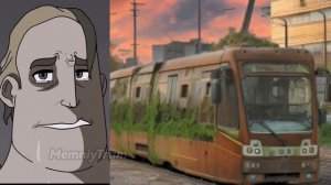 Казанский трамвай До и После, но это Нейросеть?