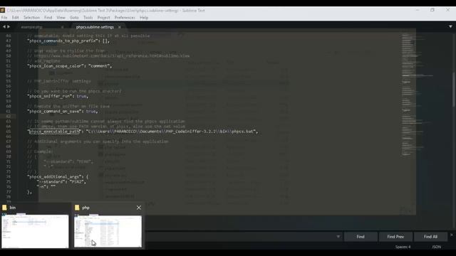 PHP CodeSniffer para Sublime Text
