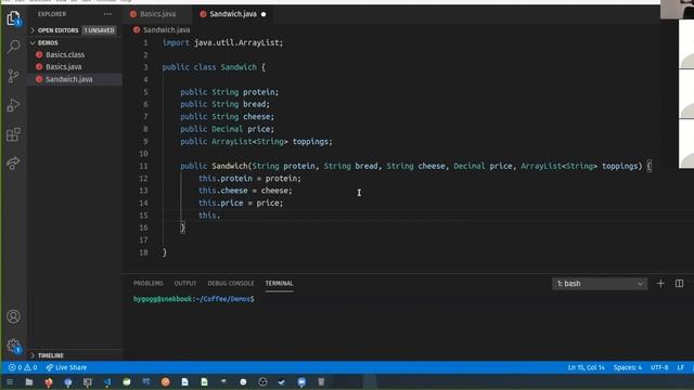 Java Object Oriented Programming OOP pt 1 смотреть онлайн