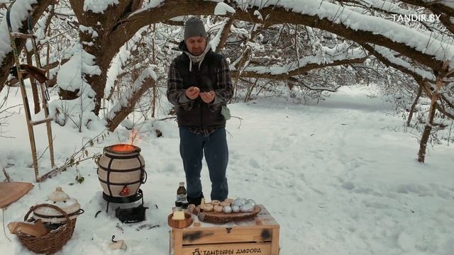 Вкуснейший стейк в тандыре с запеченым картофелем и грибами смотреть онлайн