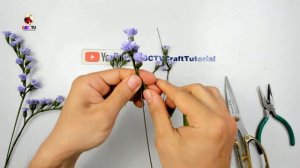 ABC TV | How To Make Statice Flower Paper - Craft Tutorial