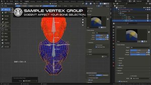 05_10_02 Skinning and Weight painting (Blender 4.x)蒙皮和权重绘制（Blender .x）