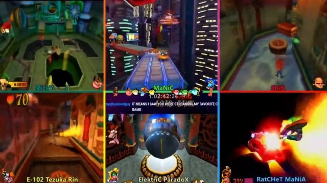 Let's Race Crash Bandicoot 3: Warped смотреть онлайн