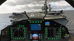 Microsoft Flight Simulator - Посадка на Авианосец