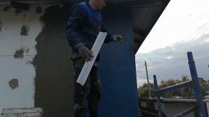 Армирующий слой на пенопласт. Армирующий слой фасад. Как затянуть фасад сеткой с клеем.
