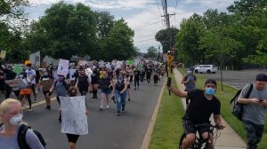 George Floyd protest Clark, NJ June 4